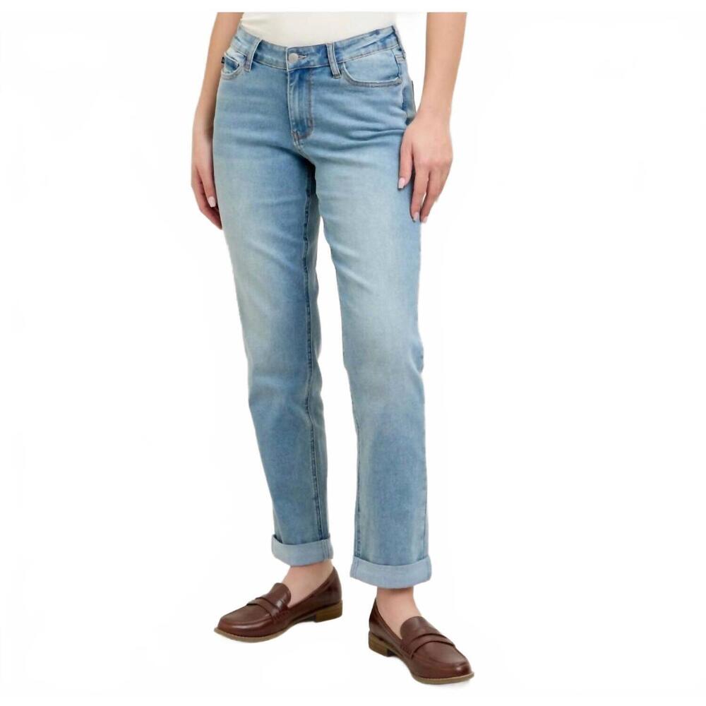 Judy Blue Light Blue Boyfriend Jeans